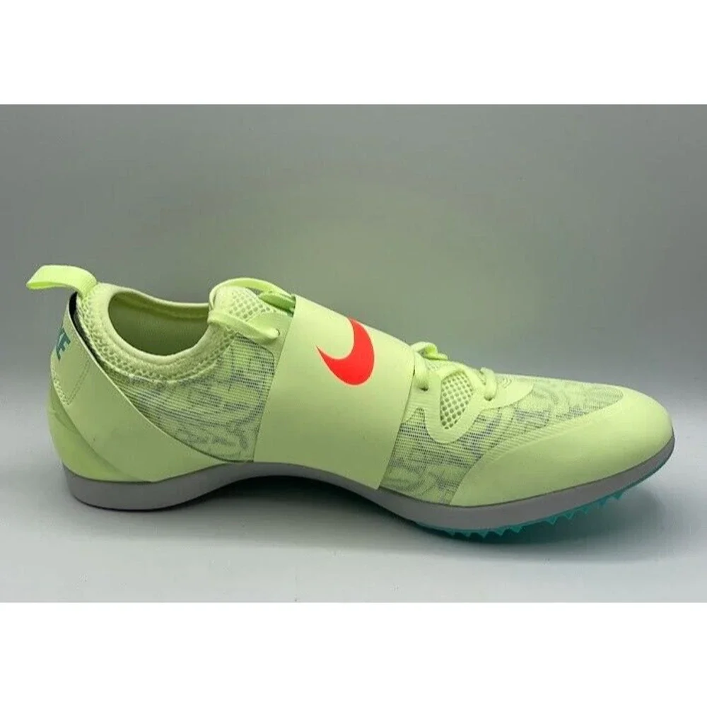 NIKE ZOOM POLE VAULT BARELY VOLT‎ TRACK SPIKES AA1204-700 MENS SIZE 13 NWOB